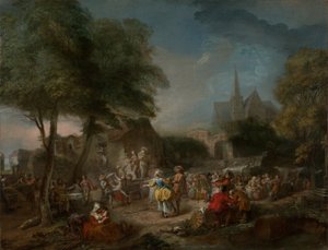 The Country Dance, ca. 1760-1762 (olie på lærred)