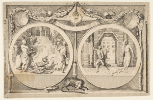 Jesuitternes fordrivelse, 1761. af Gabriel de Saint-Aubin