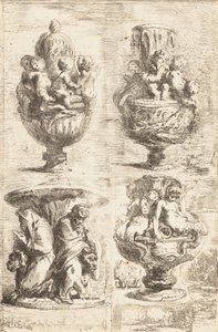 De fire vaser, 1754.