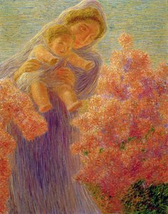 Mor og Barn af Gaetano Previati