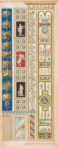 Pilaster Loggia XIII (dekoration med landskaber og jagtstykker)