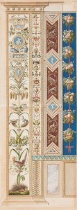 Pilaster Loggia XI (dekoration med pindsvin) af Gaetano Savorelli