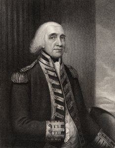 Admiral Richard Howe, graveret af W.T. Fry, fra 