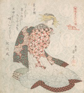 Courtesane, 1800-tallet.