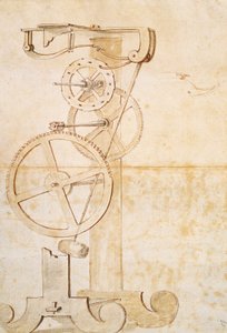 Tegning af Galileos pendulur, manuskript af Galileo Galilei (1564-1642), 85 gal, f 50 r.