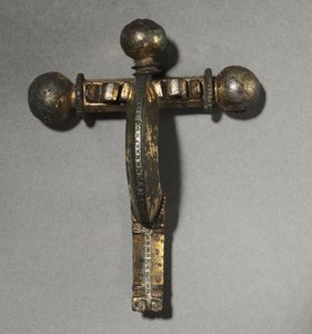 Armbrøst Fibula, c.350-400 af Gallo Roman
