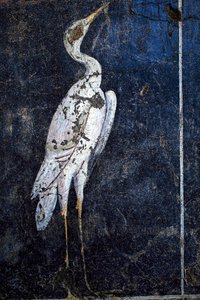 Romersk vægmaleri af Gallo-Roman