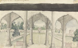 En Mongul Garden i Aurangabad af Gangaram Chintaman Tambat