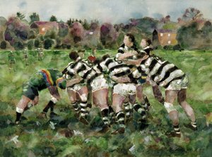 En rugbykamp, 1989