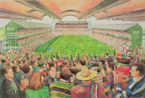 Twickenham: The Pilkington Cup Final, 1992 (wc) af Gareth Lloyd Ball