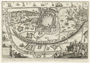 Beleg van Oostende, 1601 Belejringen og udvisningen af ​​Villaen i Oostende af ærkehertug Alberto i år 1601 (titel på objektet)
