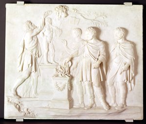 Offer til Herkules, ca. 1766 (marmor)
