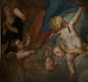 Sognekirke (Sint-Walburgakerk). Maleri. Gaspar de Crayer. 1652 af Gaspar De Crayer