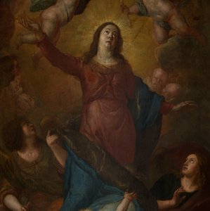 Sognekirke (Sint-Walburgakerk). Maleri. Gaspar de Crayer. 1652 af Gaspar De Crayer