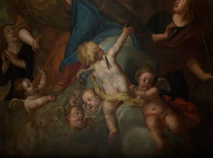 Sognekirke (Sint-Walburgakerk). Maleri. Gaspar de Crayer. 1652 af Gaspar De Crayer