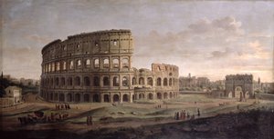 Colosseum (olie på lærred) af Gaspar van Wittel