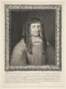 Fru Louise LeGras, født i Marillac af Gaspard Duchange