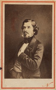 Portræt af Eugene Delacroix 1798-1863, 1858.