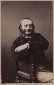 Portræt af Jacques Offenbach 1819-1880, ca 1860. af Gaspard Félix Nadar