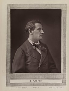 Portræt af digteren François Coppée 1842-1908, ca. 1875. af Gaspard Félix Nadar