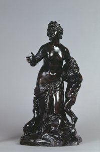Latona og hendes børn, Apollo og Diana, ca. 1671 (bronze med lakeret patina) af Gaspard Marsy