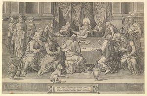 Den sidste nadver, 1564. af Gaspare Osello