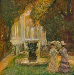 The Fountains Show at Versailles The Alley Of Water, c1908