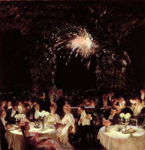 Middag på kasinoet, ca. 1906