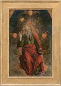 Gud Faderens velsignelse, 1508-09 af Gaudenzio Ferrari