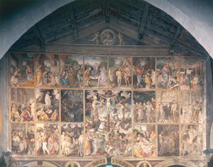 Life and Passion of Christ, fresko af Gaudenzio Ferrari (1475-1546) 1513 af Gaudenzio Ferrari