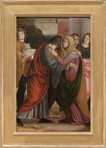 Møde ved Golden Gate, 1508-09 af Gaudenzio Ferrari