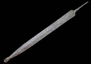 Galliens kunst: Iron Spee, jernalder (400 f.Kr.). Antikvitetsmuseet, Saint Germain en Laye. af Gaulish