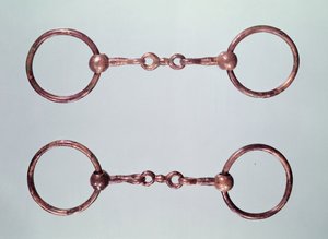 Hestebidder, fra La Gorge-Meillet, Tene I (ca.475-0 f.Kr.) (bronze)