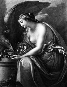 Hebe, graveret af Domenico Cunego
