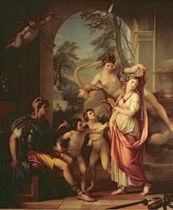 Venus præsenterer Helen til Paris
