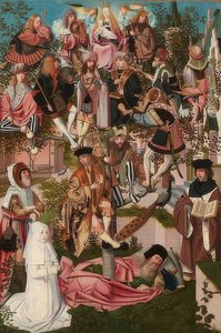 Træet Jesse (Det Hellige Træ). Omkring 1500
