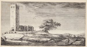 Den gamle kirke ved Muiderberg af Geertruyt Roghman