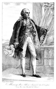Bon Adrien Jeannot de Moncey 1754-1842, marskal af Frankrig, 1839. af Geille
