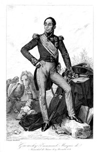 Emmanuel, markis de Grouchy 1766-1847, fransk general og marskal, 1839. af Geille
