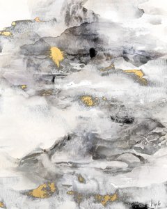 Abstrakt guldstrøm