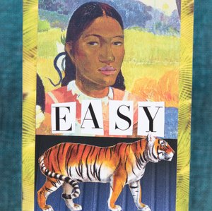 Easy Tiger, 2019 (collage)
