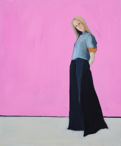 Jane, 2016 (olie på lærred) af Genevieve French