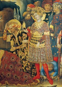 Tilbedelse af magi detalje af konger af Gentile da Fabriano