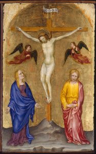 Korsfæstelse, c.1408 af Gentile da Fabriano