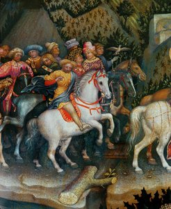 The Adoration of the Magi (olie på træ) af Gentile da Fabriano