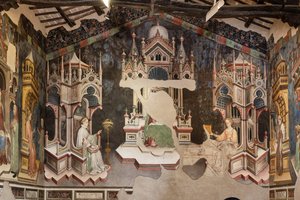Hall of Liberal Arts and Planets af Gentile da Fabriano