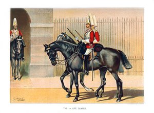 Den 1. Livgarde, c1890.