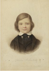 Anton Rubinstein 1829-1894, i en alder af 12 år, 1841 af Geoffroy Alphonse Chocarne