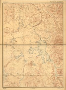 Yellowstone National Park og det nordvestlige Wyoming. af Geological Survey