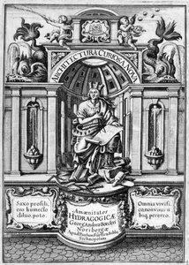 Forsiden af Architectura Curiosa Nova, 1664